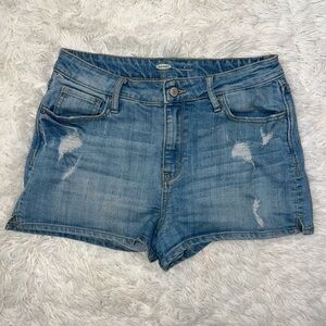 Women's Blue Denim Shorts